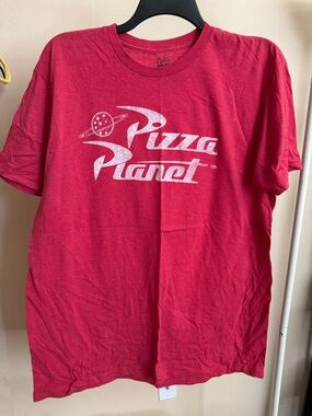 Pizza Planet Red Graphic Tee